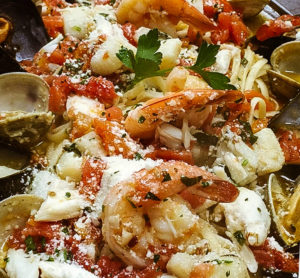 Seafood Bruschetta